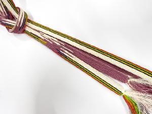 正絹　手組帯締め